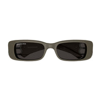BB0096S Brown recycled acetate Sunglasses - Shiny Solid Taupe