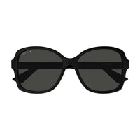 GG0765SA Black injection Sunglasses - Shiny Black