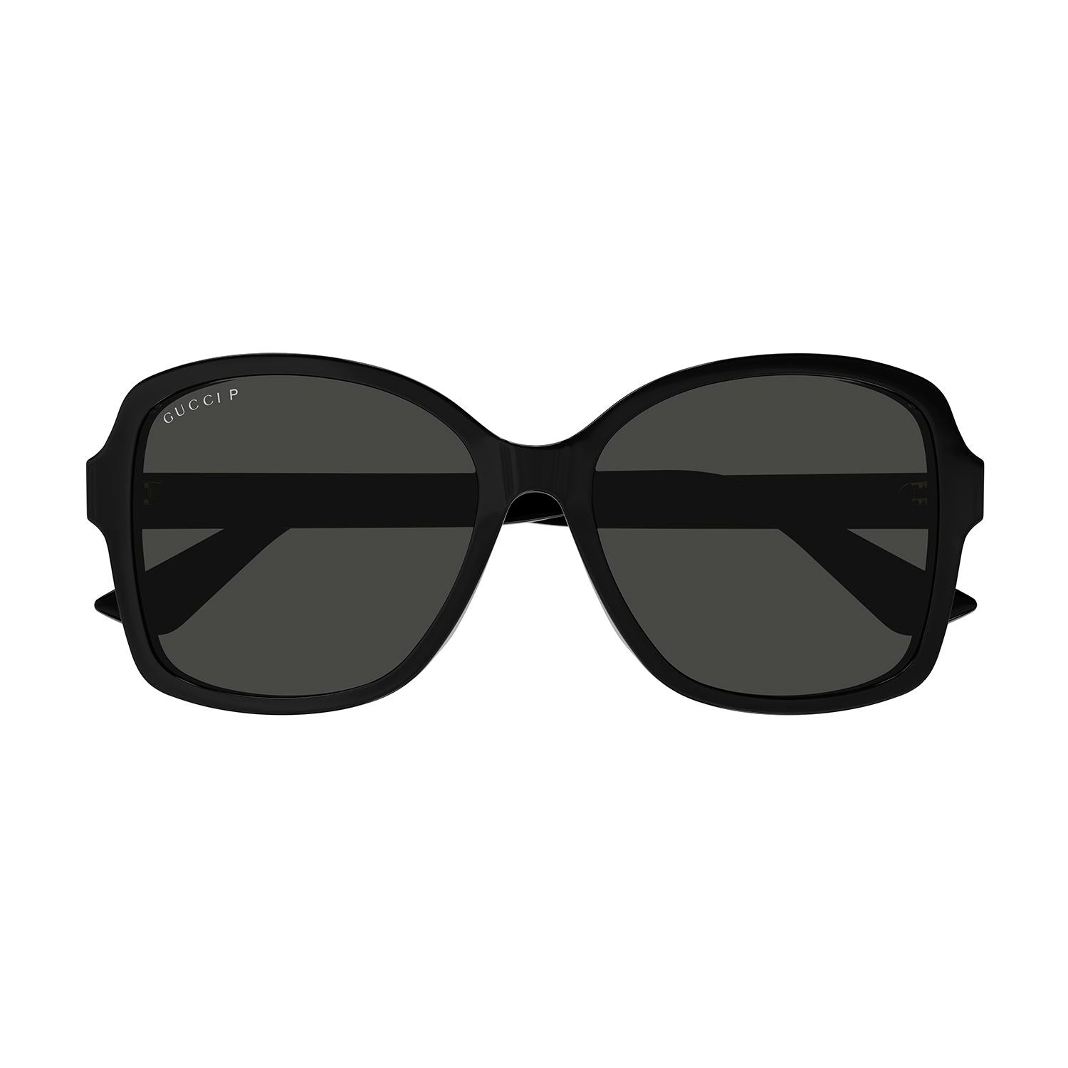 GG0765SA Black injection Sunglasses - Shiny Black