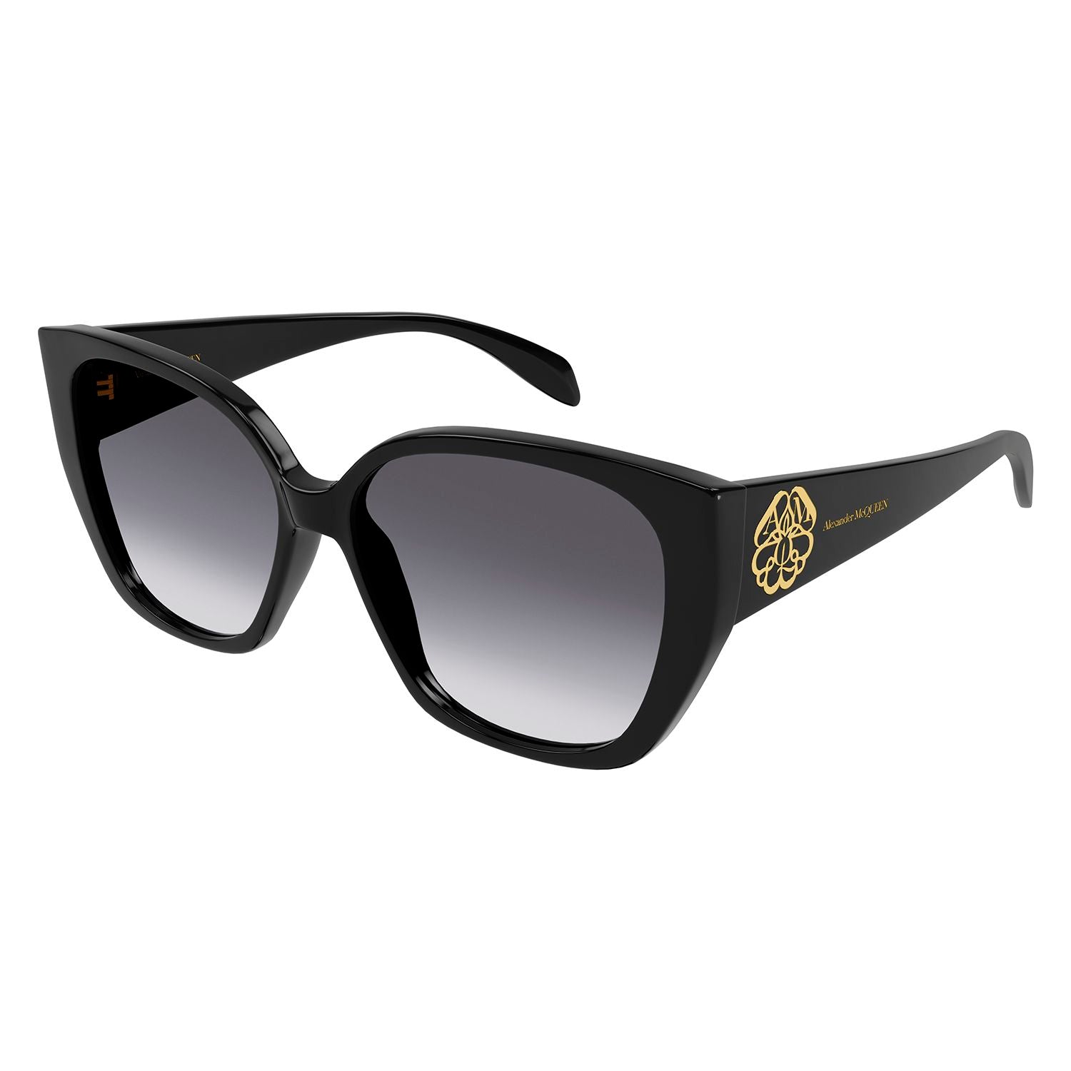 AM0284S Black acetate Sunglasses - Shiny Black