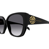 AM0284S Black acetate Sunglasses - Shiny Black