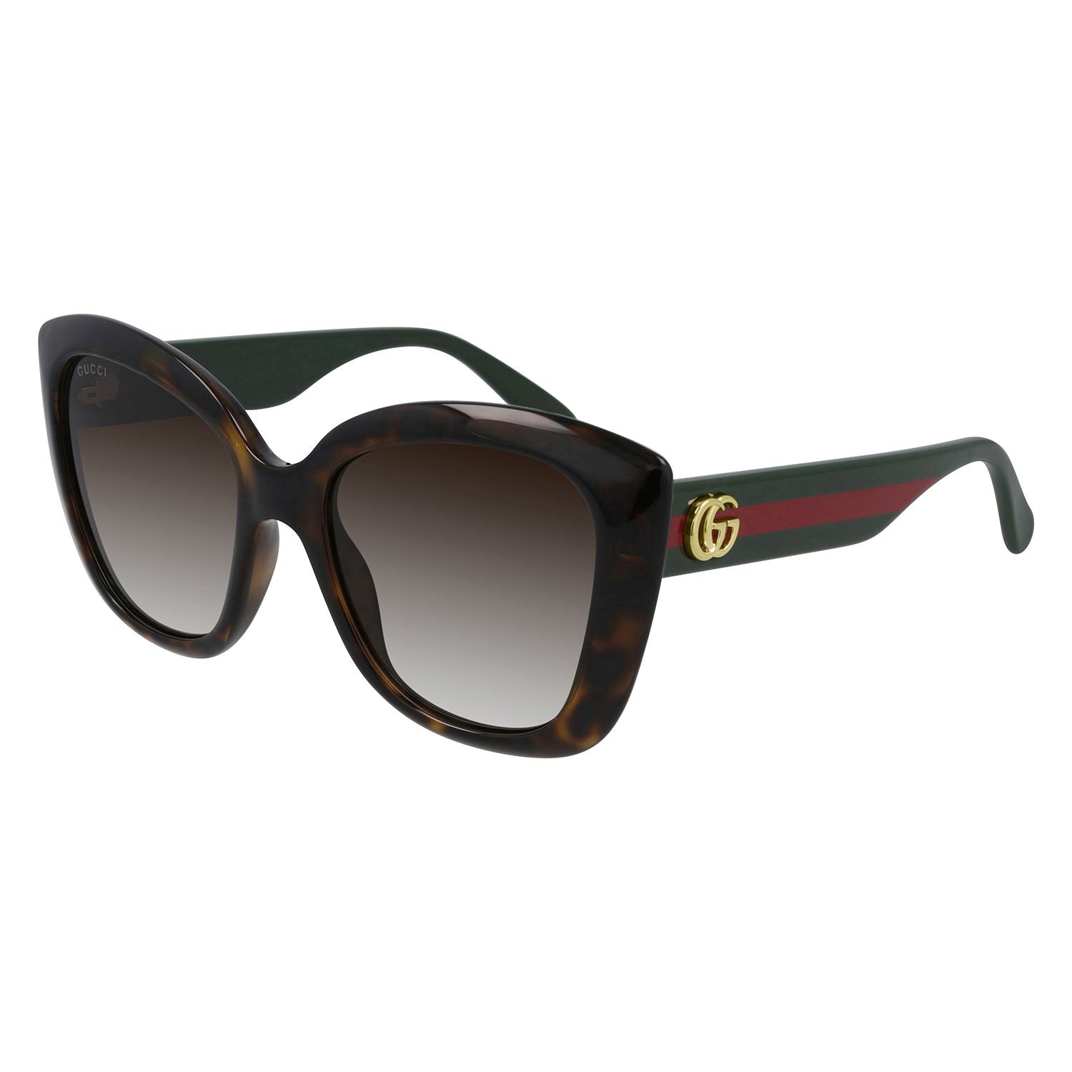 GG0860S Havana injection Sunglasses - Shiny Havana
