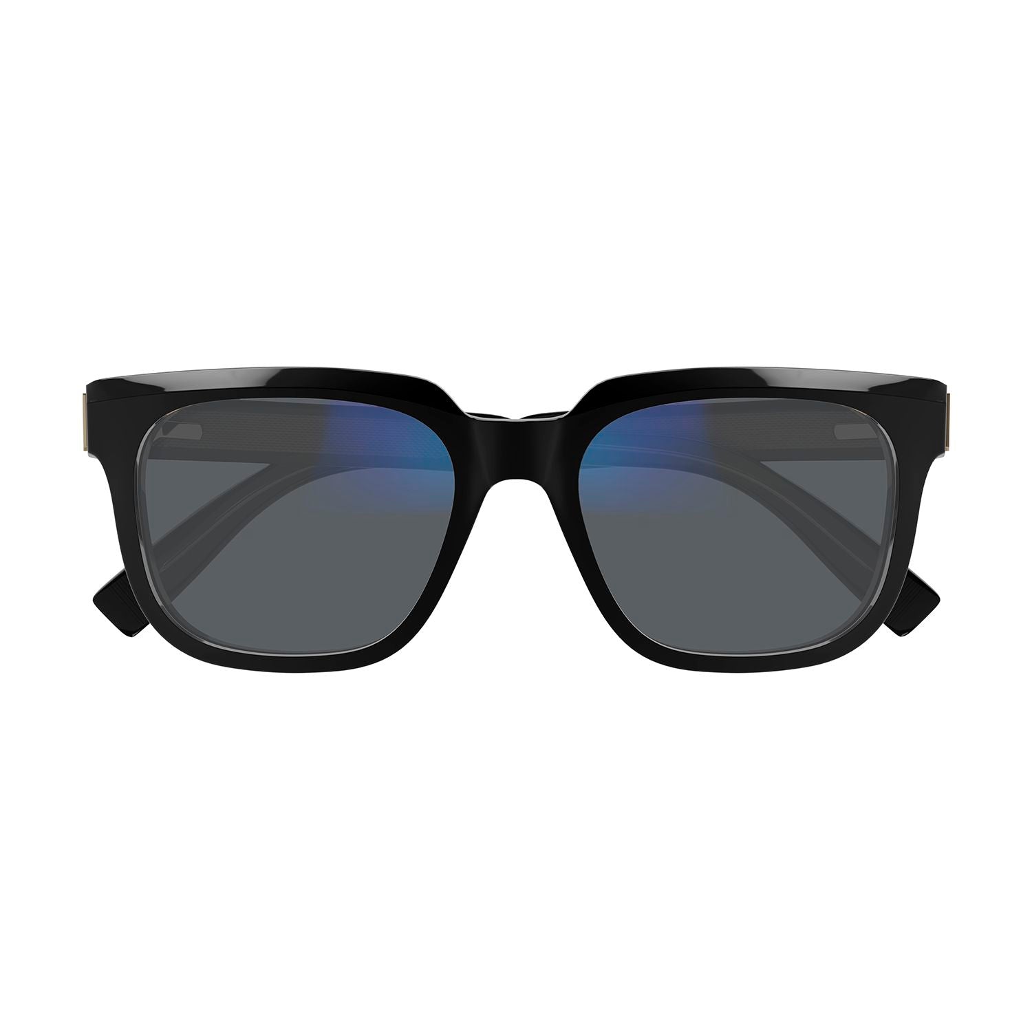 DU0002S Black recycled acetate Sunglasses - Shiny Black