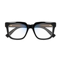 DU0002S Black recycled acetate Sunglasses - Shiny Solid Black