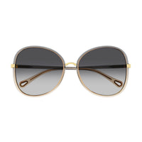 CH0030S Grey injection Sunglasses - Shiny Gradient Transparent Grey
