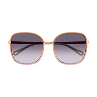CH0031S Orange injection Sunglasses - Shiny Gradient Transparent Orange