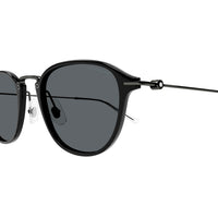 MB0155S Black injection Sunglasses - Shiny Black