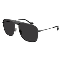 GG0909S Ruthenium metal Sunglasses - Shiny Ruthenium