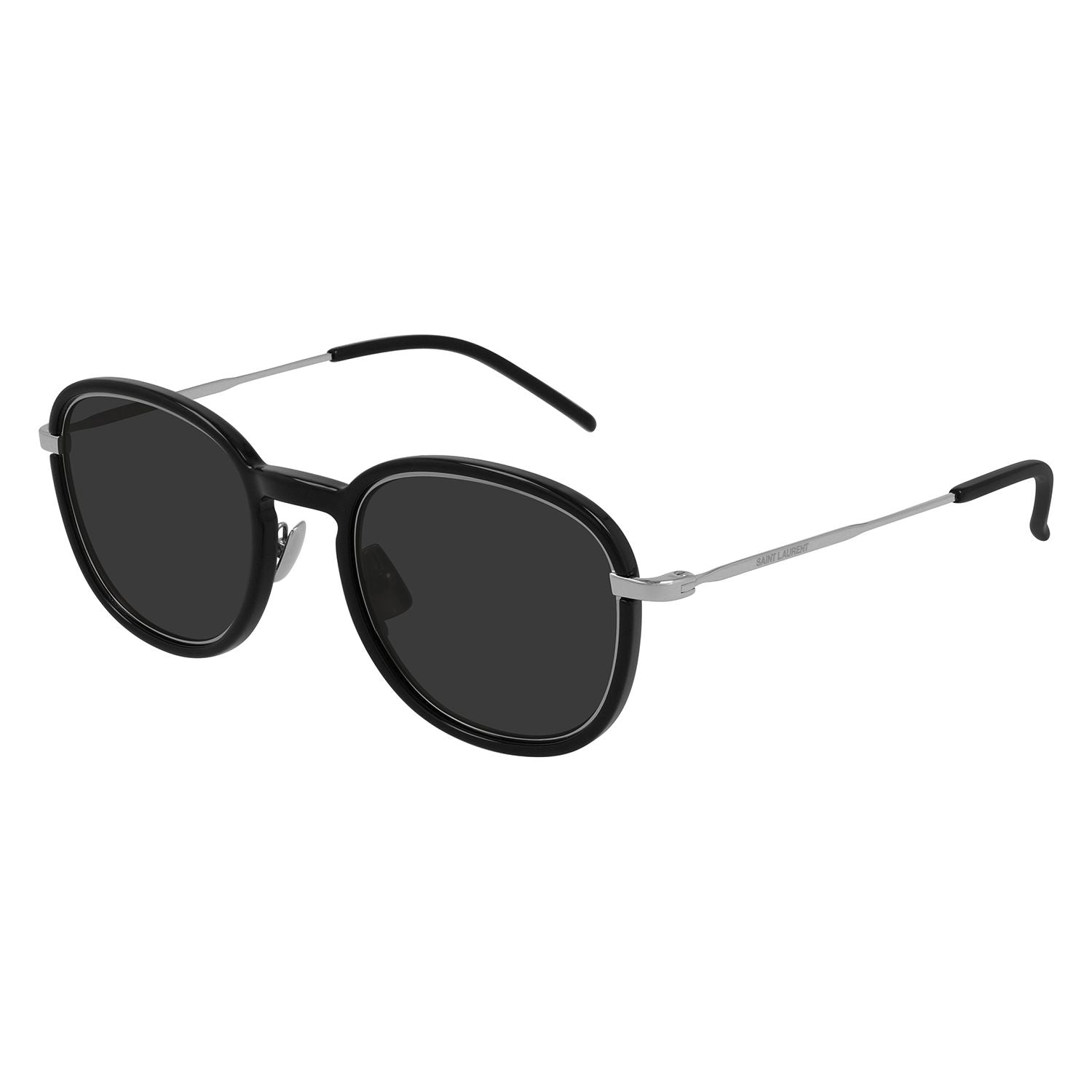 SL 436 Black injection Sunglasses - Shiny Black