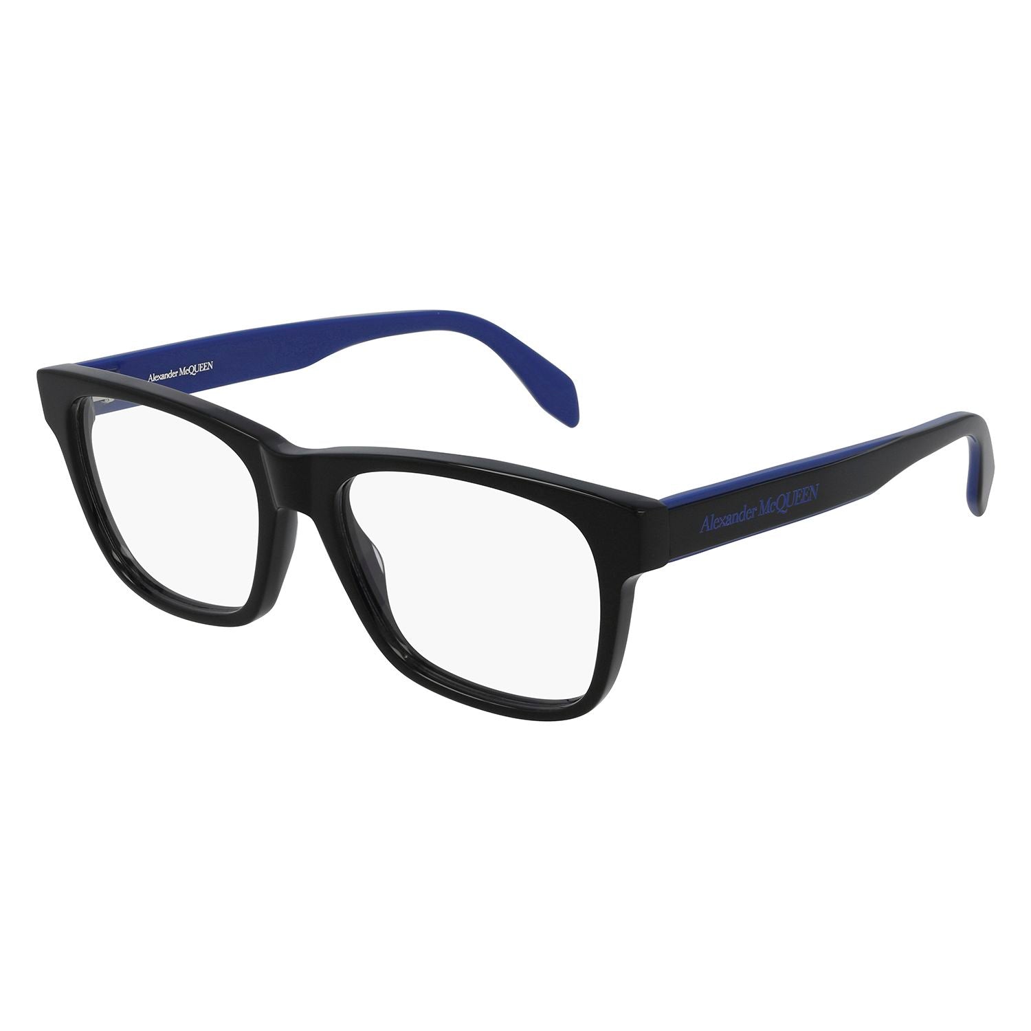 AM0307O Black recycled acetate Optical Frames - Shiny Black