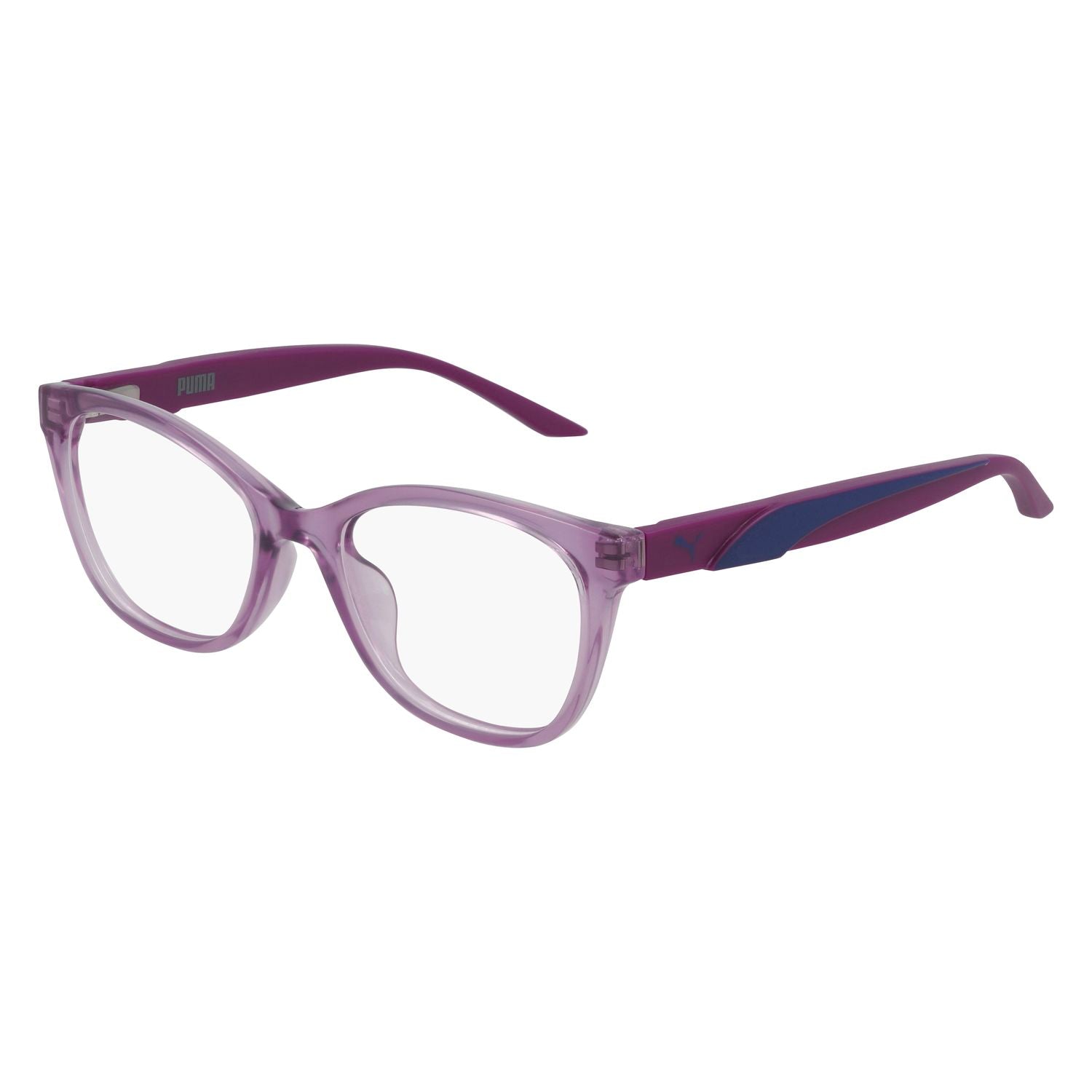 PJ0055O Pink injection Optical Frames - Shiny Transparent Pink