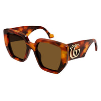 GG0956S Havana recycled acetate Sunglasses - Shiny Havana