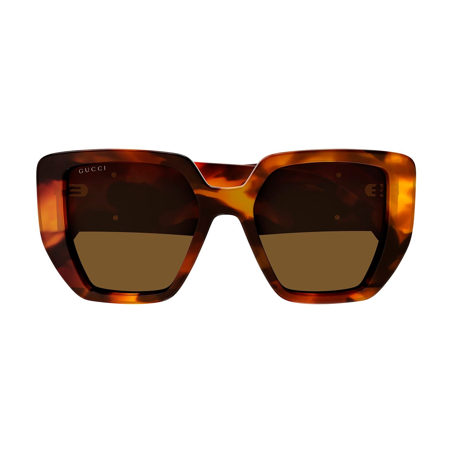 GG0956S Havana recycled acetate Sunglasses - Shiny Havana