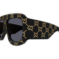 GG0983S Black recycled acetate Sunglasses - Shiny Black