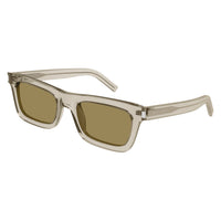 SL 461 Betty Beige recycled acetate Sunglasses - Shiny Transparent Beige