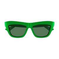 BV1121S Green recycled acetate Sunglasses - Shiny Green