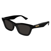 BV1119S Black recycled acetate Sunglasses - Shiny Black