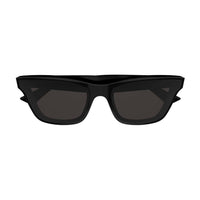 BV1119S Black recycled acetate Sunglasses - Shiny Black