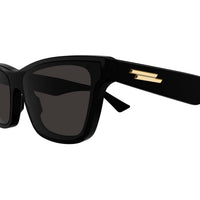 BV1119S Black recycled acetate Sunglasses - Shiny Black