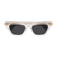 BV1122S Beige acetate Sunglasses - Transparent Beige