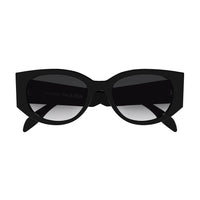 AM0330S Black recycled acetate Sunglasses - Shiny Black