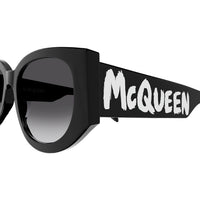 AM0330S Black recycled acetate Sunglasses - Shiny Black