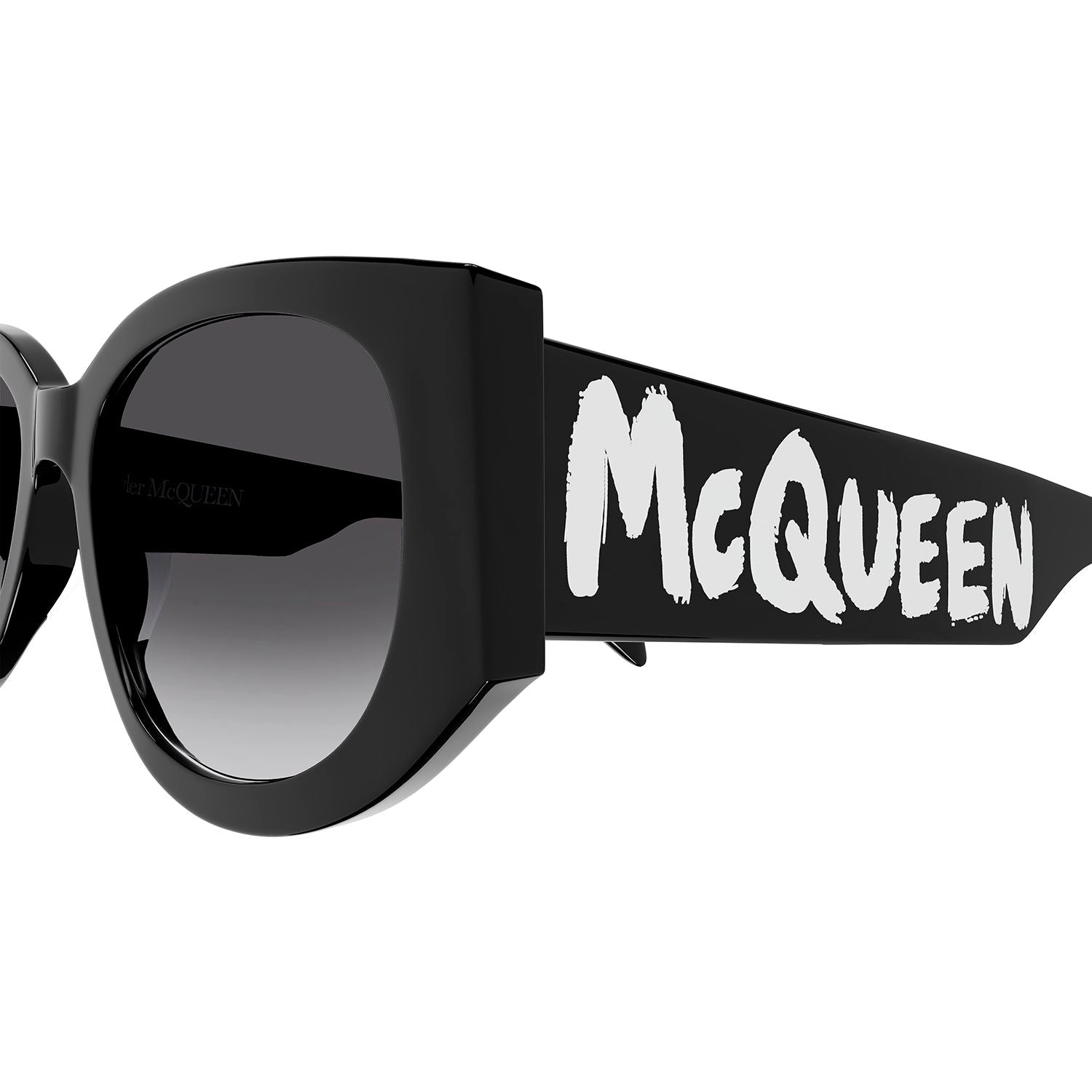 AM0330S Black recycled acetate Sunglasses - Shiny Black