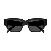 AM0329S Black recycled acetate Sunglasses - Shiny Black