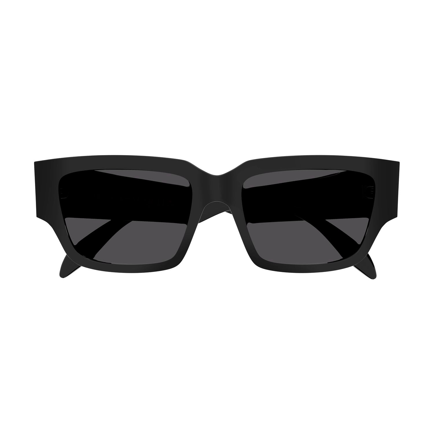 AM0329S Black recycled acetate Sunglasses - Shiny Black