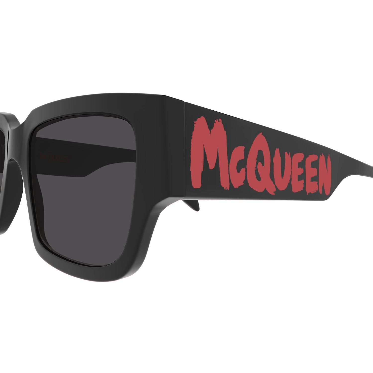 AM0329S Black recycled acetate Sunglasses - Shiny Black
