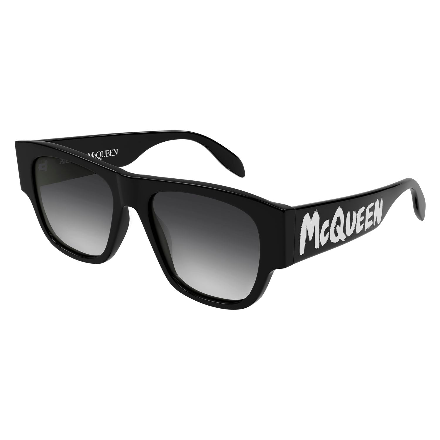 AM0328S Black acetate Sunglasses - Shiny Black