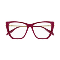 AM0341O Burgundy recycled acetate Optical Frames - Shiny Solid Bordeaux