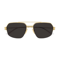 BV1127S Gold metal Sunglasses - Shiny Gold