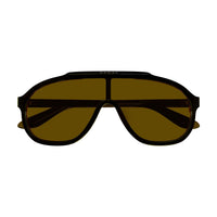 GG1038S Black acetate Sunglasses - Shiny Transparent Amber