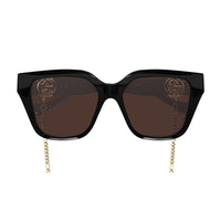 GG1023S Black injection Sunglasses - Shiny Black