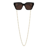 GG1023S Black injection Sunglasses - Shiny Black