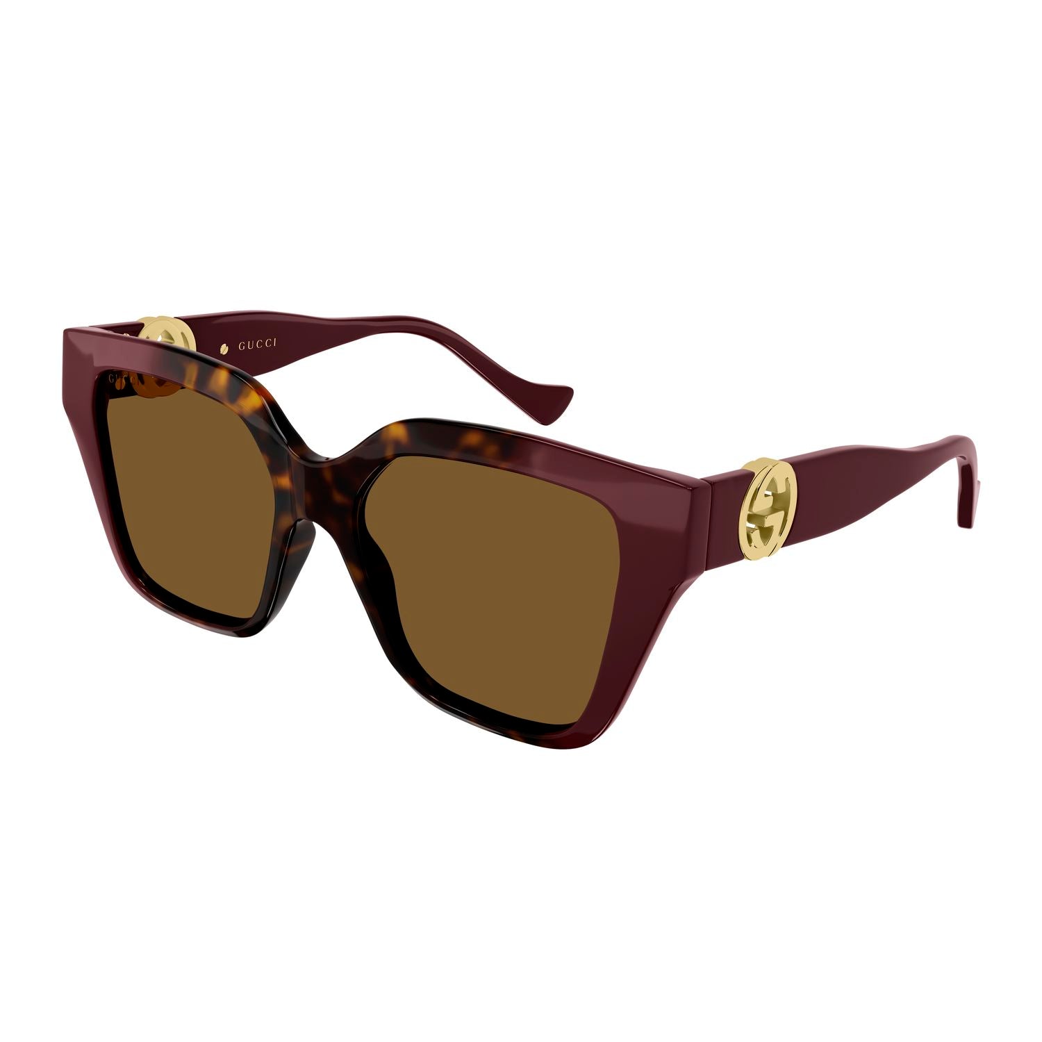 GG1023S Havana injection Sunglasses - Shiny Gradient Havana
