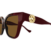 GG1023S Havana injection Sunglasses - Shiny Gradient Havana