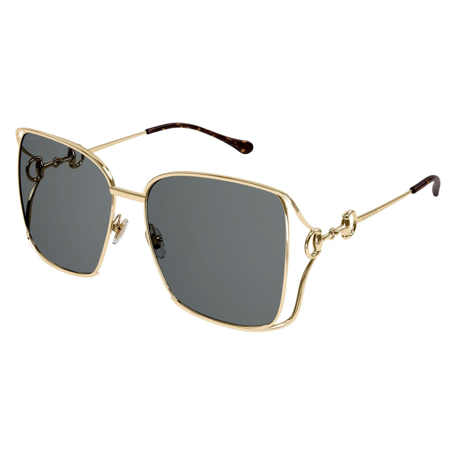 GG1020S Gold metal Sunglasses - Shiny Gold