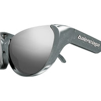 BB0201S Silver bio injection rilsan Sunglasses - Shiny Metallic Silver