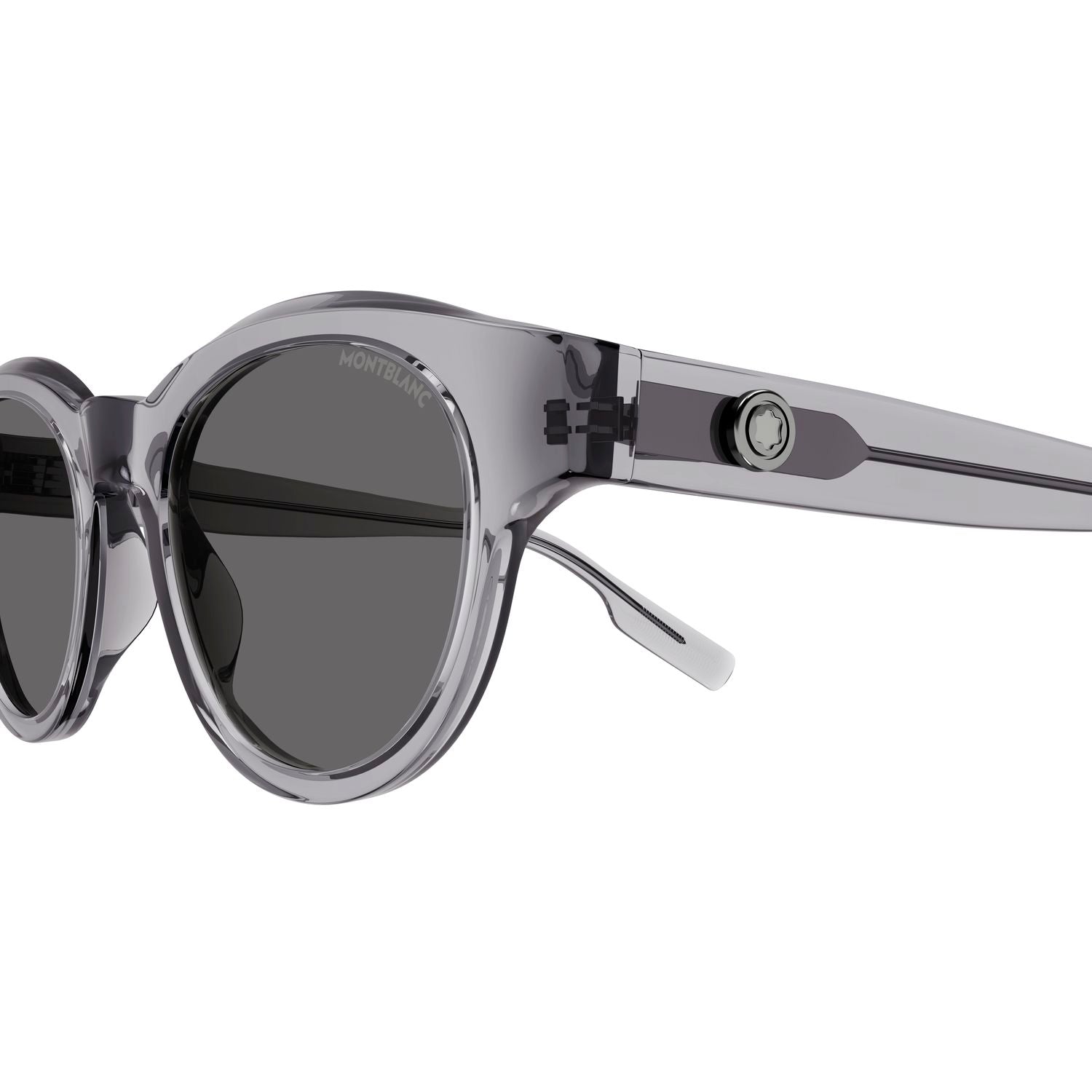 MB0200S Grey acetate Sunglasses - Shiny Transparent Grey
