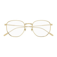 MB0213OA Gold metal Optical Frames - Shiny Light Gold