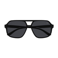 PU0368S Black injection Sunglasses - Matte Solid Black