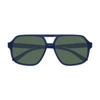 PU0368S Blue injection Sunglasses - Matte Transparent Dark Blue