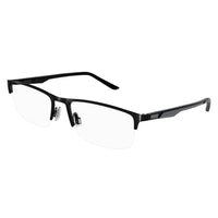 PU0373O Black metal Optical Frames - Matte Black