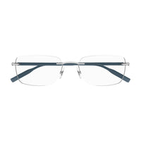 MB0221O Silver metal Optical Frames - Shiny Silver