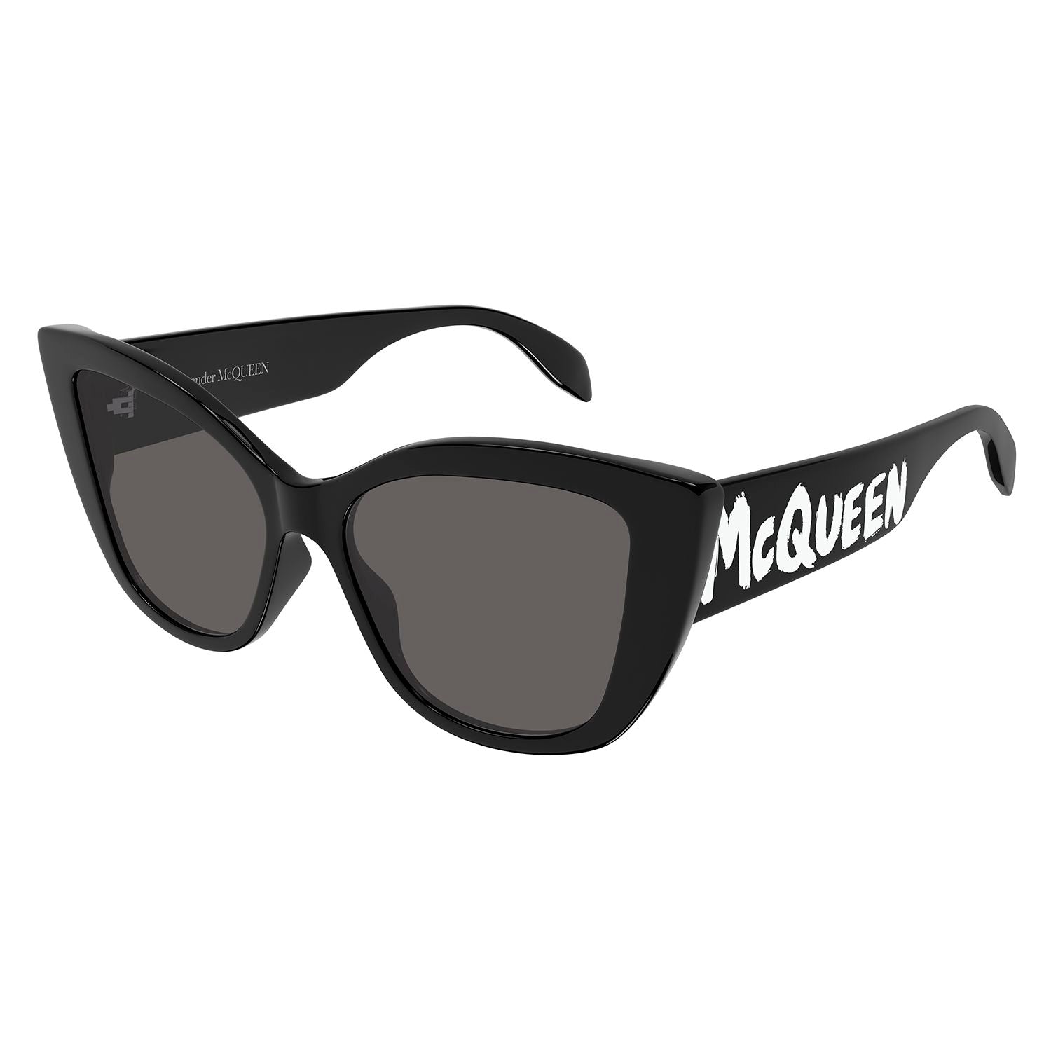 AM0347S Black recycled acetate Sunglasses - Shiny Black