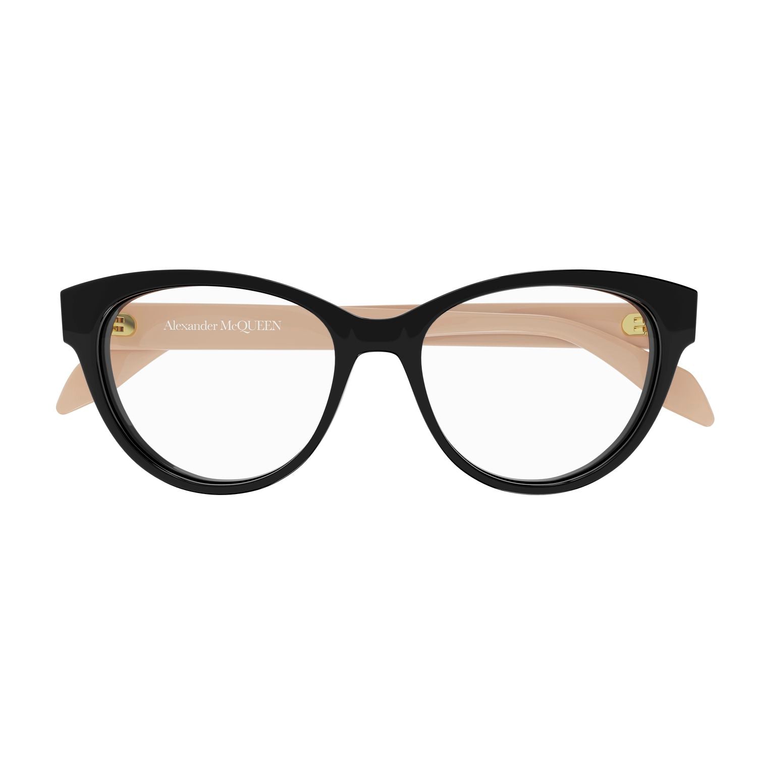 AM0359O Black recycled acetate Optical Frames - Shiny Black
