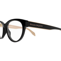 AM0359O Black recycled acetate Optical Frames - Shiny Black