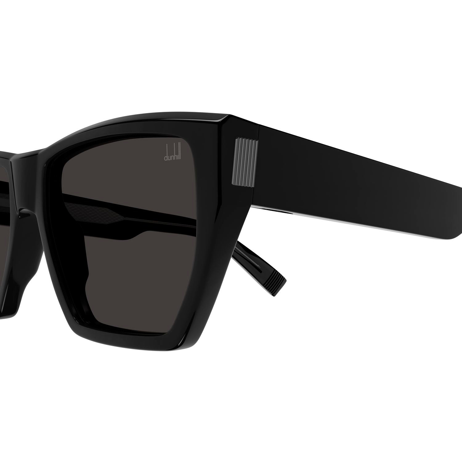 DU0031S Black recycled acetate Sunglasses - Shiny Black